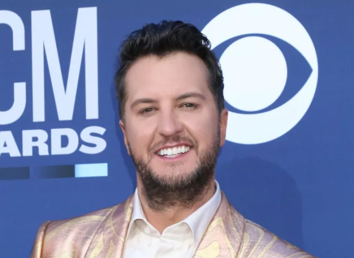 Luke Bryan at the 54th Academy of Country Music Awards at the MGM Grand Garden Arena on April 7^ 2019 in Las Vegas^ NV