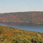 Greenwood Lake Hudson Valley ^ Orange County ^NY autumn vista aerial