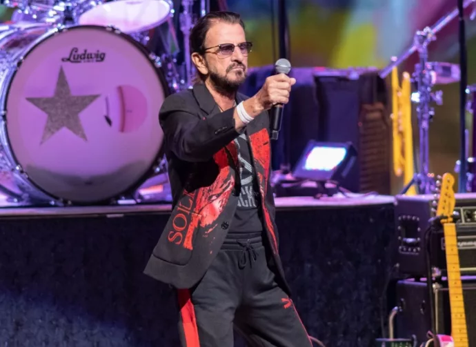 Ringo Starr performs on stage at Hard Rock Live in Hollywood^ Florida. HOLLYWOOD^ FLORIDA - SEPTEMBER 17^ 2022