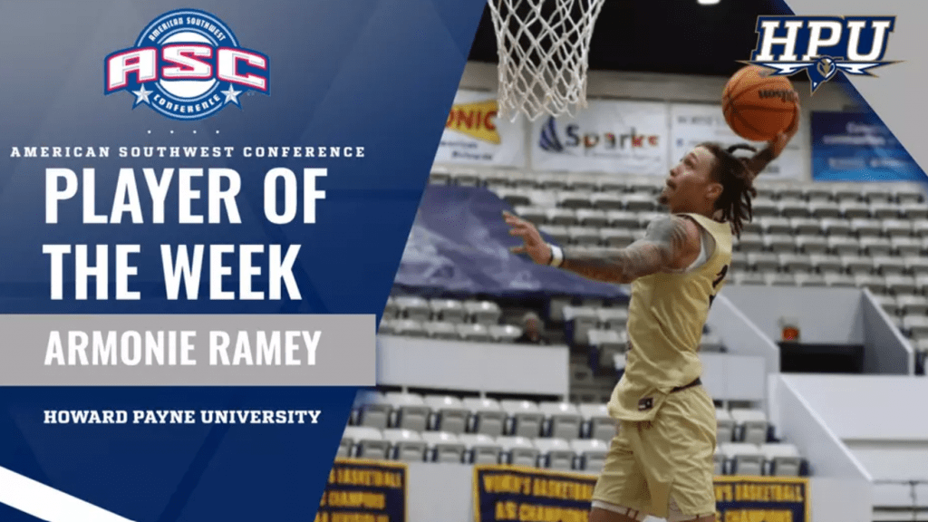 HPU's Armonie Ramey named ASC Player of the Week