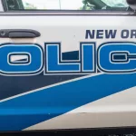 New Orleans^ Louisiana - January 11^ 2020: New Orleans Police Department Vehicle