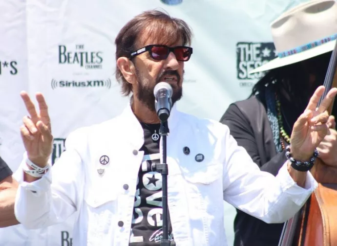 Ringo Starr celebrates his 84th birthday^ at his annual Peace and Love Campaign. Beverly Hills^ California United States - July 7 2024