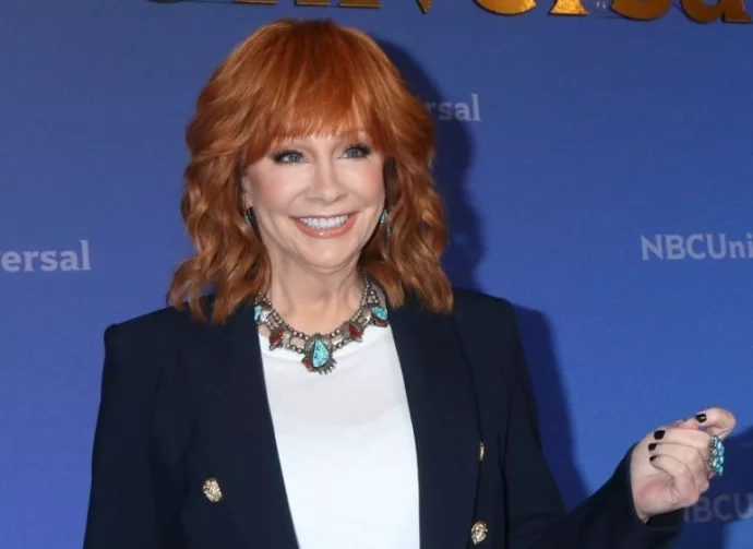 Reba McEntire at the NBCUniversal TCA Press Tour at the Langham Hotel on July 14^ 2024 in Pasadena^ CA