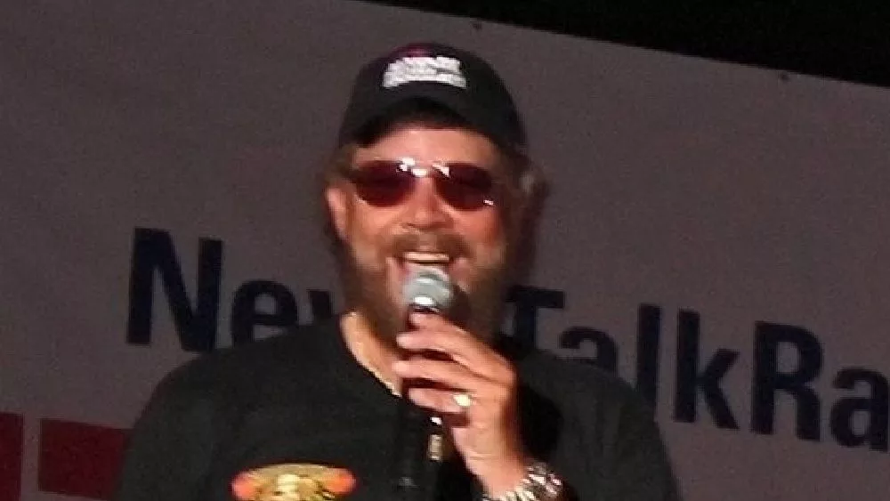 Hank Williams Jr. at the Freedom Rally at Great Adventure in New Jersey on July 21st.