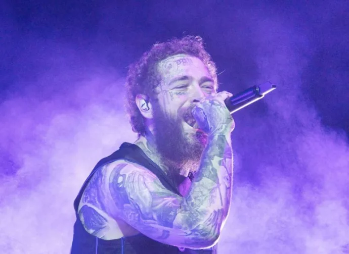 Post Malone performs at Bonnaroo music festival Manchester^ Tennessee USA - 06-15-2024