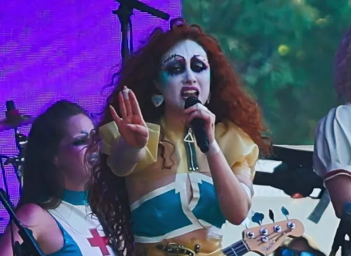 Chappell Roan performs at Bonnaroo music festival Manchester^ Tennessee USA - 06-16-2024