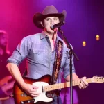 Jon Pardi performs onstage during the "All Time High" tour at the Paramount on January 16^ 2016 in Huntington^ New York.