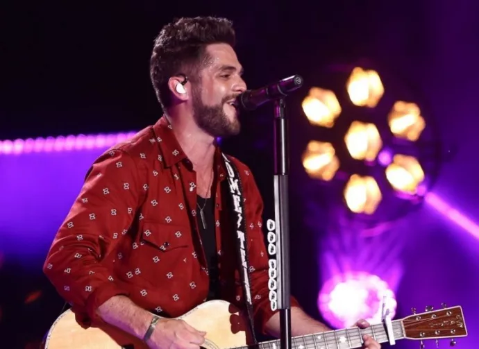 Thomas Rhett performs in concert during the CMA Music Festival on June 10^ 2017 at Nissan Stadium in Nashville^ Tennessee.