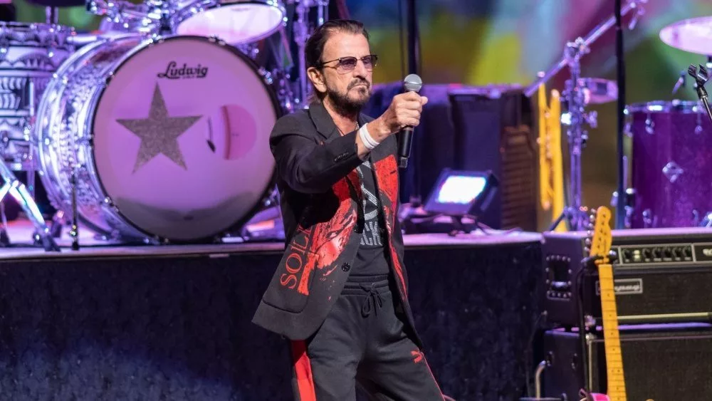 Ringo Starr performs on stage at Hard Rock Live in Hollywood^ Florida. HOLLYWOOD^ FLORIDA - SEPTEMBER 17^ 2022