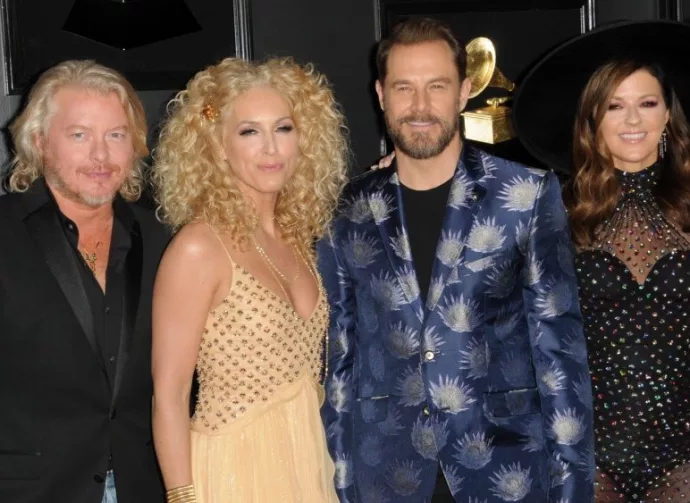 Little Big Town -- Philip Sweet^ Kimberly Schlapman^ Jimi Westbrook^ Karen Fairchild -- at the 61st Grammy Awards at the Staples Center on February 10^ 2019 in Los Angeles^ CA