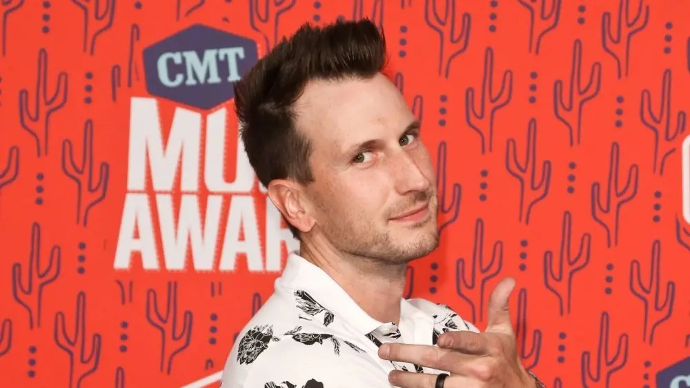 Russell Dickerson attends the 2019 CMT Music Awards at Bridgestone Arena on June 5^ 2019 in Nashville^ Tennessee.