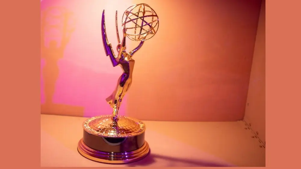 Emmy Awards statuette emmys extensive range of awards for artistic and technical merit for the television industry depicting a winged woman holding an atom immy