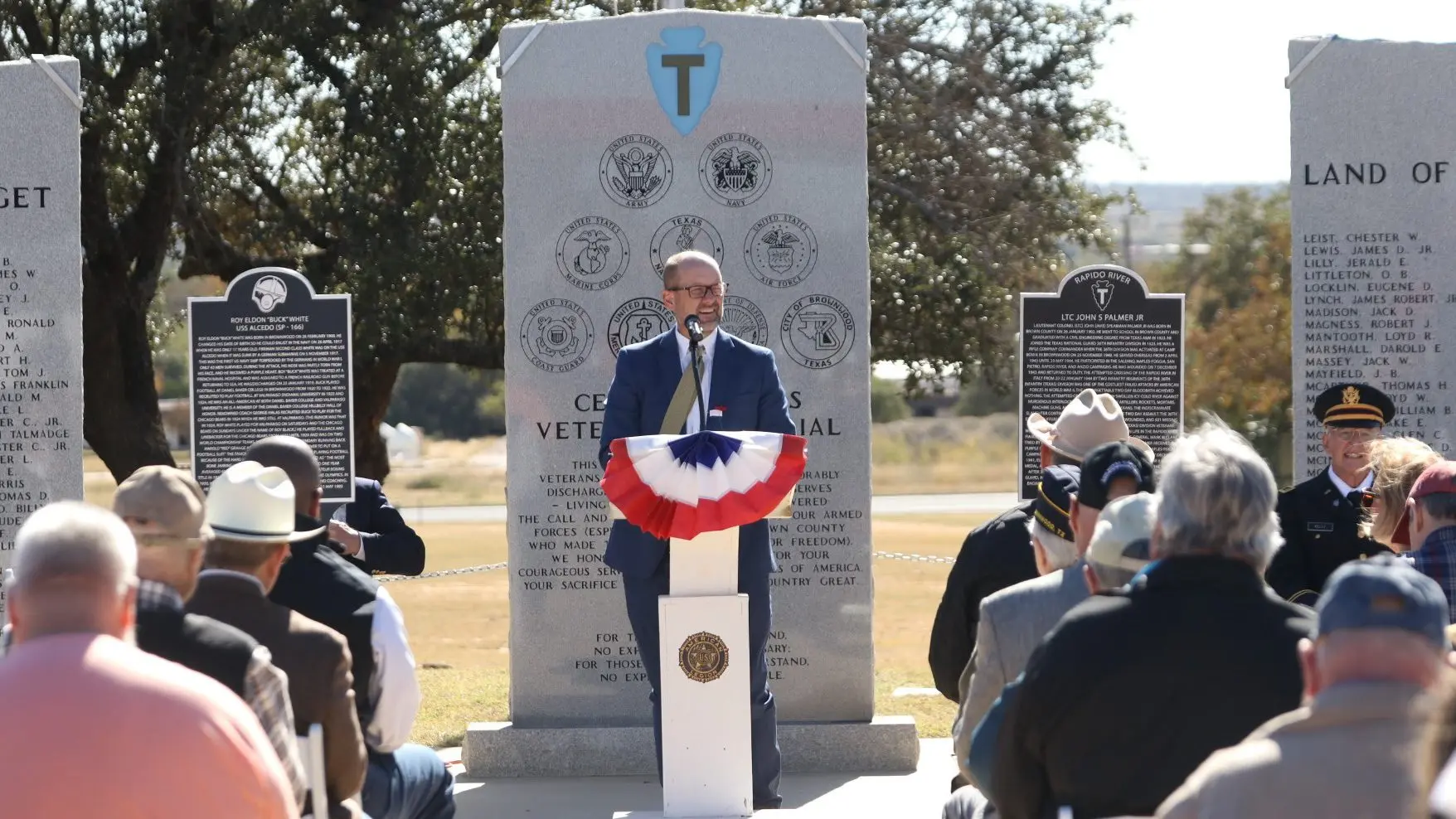 Annual Veterans Day ceremony held at Central Texas Veterans Memorial