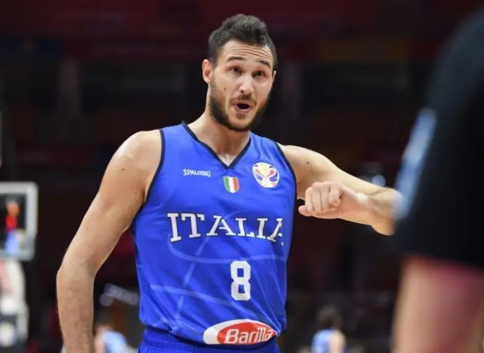 DANILO GALLINARI during China Basketball World Cup 2019 - Porto Rico Vs Italy Italy Basketball National Team Wuhan (Cina)^ Italy^ September 08 2019