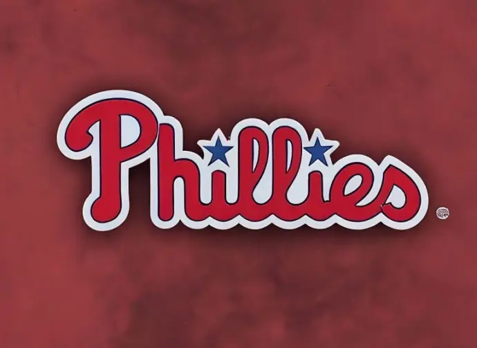 Stock AI-generated image ID: 2456210205 philadelphia phillies logo Important information This content was generated by an Artificial Intelligence (AI) system. PHILADELPHIA PHILLIES MLB TEAM LOGO ON BROWN BACKGROUND