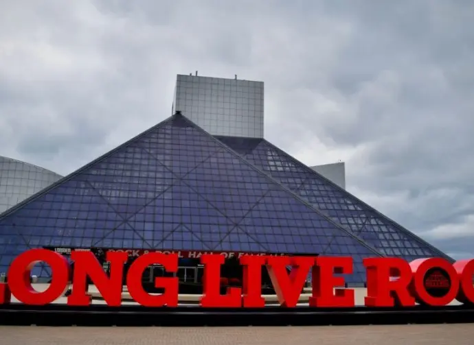 The Rock and Roll Hall of Fame. Cleveland^ OH USA - November 9 2016