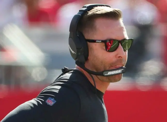 Arizona Cardinals head coach Kliff Kingsbury during an NFL game against the Tampa Bay Buccaneers. Nov 10^ 2019; Tampa^ FL USA