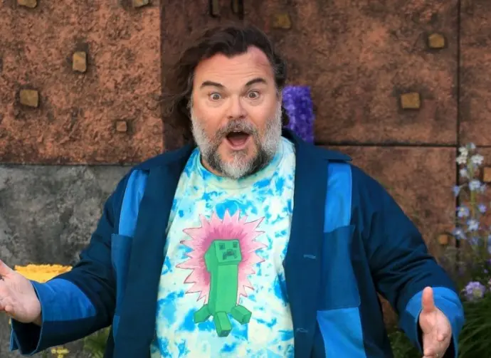 Jack Black attends the World Premiere of A Minecraft Movie at the Cineworld Leicester Square in London^ England. London^ United Kingdom - March 30^ 2025