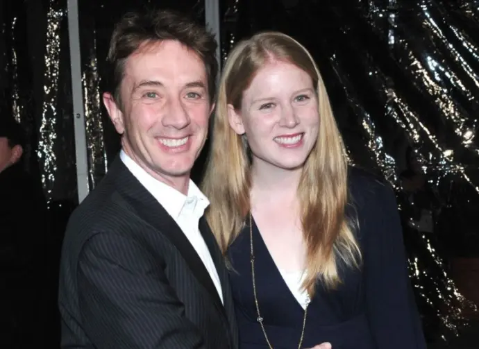 Martin Short & daughter Katherine at the Los Angeles premiere of "The Spiderwick Chronicles" at Paramount Studios^ Hollywood. January 31^ 2008 Los Angeles^ CA