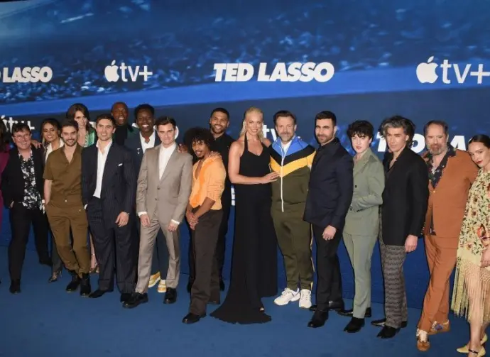 The Cast of "Ted Lasso" attends the "Ted Lasso" - Season 3 Premiere. Westwood^ CA USA - March 7^ 2023