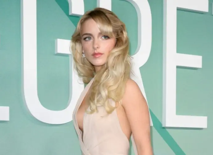 Mckenna Grace at the premiere for "Regretting You" at the Paramount Theatre. LOS ANGELES^ USA. October 20^ 2025