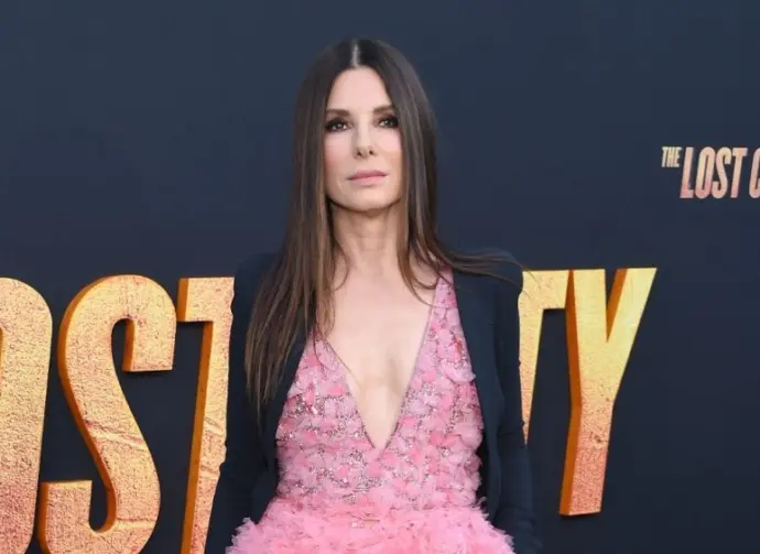 Sandra Bullock arrives for 'The Lost City' Los Angeles Premiere on March 21^ 2022 in West Hollywood^ CA