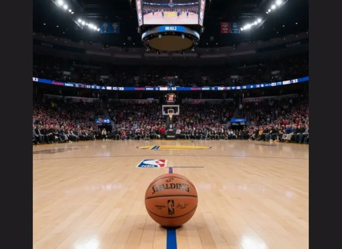 NBA BASKETBALL on NBA COURT This content was generated by an Artificial Intelligence (AI) system.