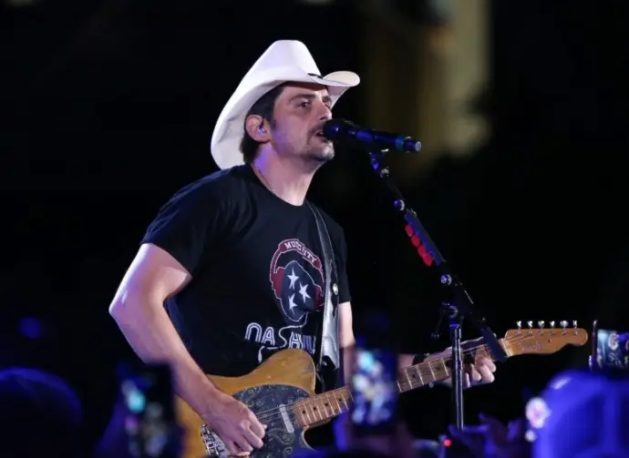 Brad Paisley performs in concert at the CMA Music Festival - Night 4 on June 11^ 2017 at Nissan Stadium in Nashville^ Tennessee.