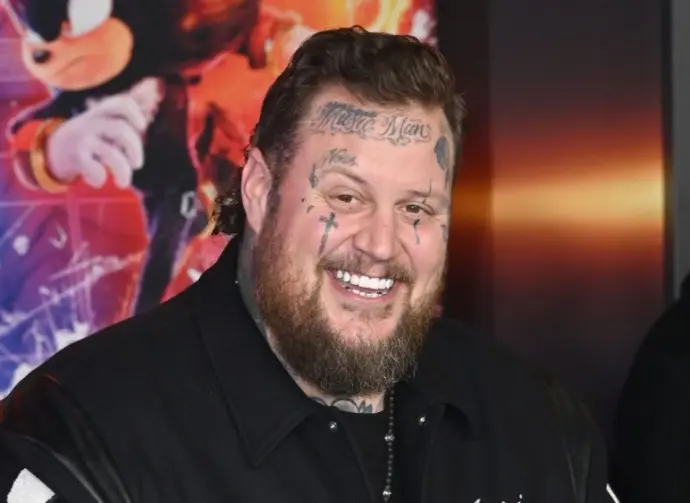 Jelly Roll at the premiere for Sonic the Hedgehog 3 at the TCL Chinese Theatre. LOS ANGELES^ CA. December 16^ 2024