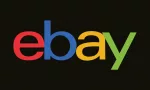 Ebay logo icon; Ebay sign or logotype. Ebay shopping platfrom or e-commerce.