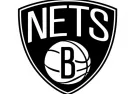 NBA logo of Brooklyn Nets. Major Basketball League.