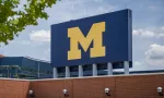 University of Michigan Wolverines' logo Ann Arbor^ MI - May 27^ 2022