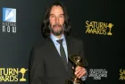 Keanu Reeves at the 2024 Saturn Awards at the Burbank Convention Center on February 4^ 2024 in Burbank^ CA