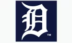 Detroit Tigers Popular editorial vector logo is printed on white paper.