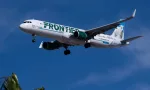 Harry Reid Airport^ 2-7-2024 Las Vegas^ NV USA Frontier Airlines Airbus A321 N722FR on final for 26L at Harry Reid International Airport
