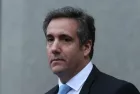 Donald Trump's ex-attorney Michael Cohen leaves federal court in Lower Manhattan after hearing. NEW YORK CITY - APRIL 16 2018