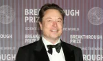 Elon Musk at the 10th Annual Breakthrough Prize Ceremony at the Academy Museum of Motion Pictures on April 13^ 2024 in Los Angeles^ CA