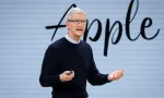 Tim Cook^ Chief Executive Officer of Apple Inc.^ speaks during the launch event for the iPad 6 at Lane Technical College Prep High School in Chicago^ Illinois^ U.S.^ March 27^ 2018.