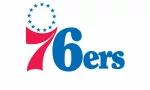 Philadelphia 76ers Logo in white background