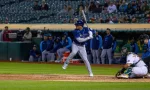 Tampa Bay Rays shortstop Wander Franco at the Oakland Coliseum. Oakland^ California - June 14^ 2023