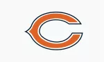 Chicago Bears^ National Football League NFL. Sports editorial vector logo is printed on white paper.