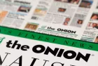 Cover of the Onion parody news publisher. Calgary^ Alberta^ June 17^ 2022