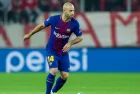 Barcelona's Javier Mascherano during the UEFA Champions League game between Olympiacos vs FC Barcelona at Georgios Karaiskakis stadium in Piraeus^ Greece - October 31^ 2017