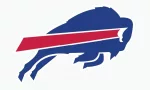 Buffalo Bills editorial vector logo is printed on white paper.