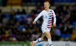 Becky Sauerbrunn of USA during match between Spain and USA at Rico Perez Stadium in Alicante^ Spain on January 22 2019.