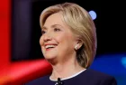 former U.S. Senator Hillary Clinton at Wynn Las Vegas in first CNN Democratic Debate. LAS VEGAS^ NV - OCTOBER 13 2015