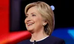 former U.S. Senator Hillary Clinton at Wynn Las Vegas in first CNN Democratic Debate. LAS VEGAS^ NV - OCTOBER 13 2015