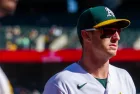 Oakland Athletics outfielder Brent Rooker/game against the Detroit Tigers at the Oakland Coliseum. Oakland^ California - September 24^ 2023