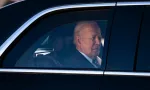 President Joe Biden leaves the U.S. Capitol after the National Prayer Breakfast. WASHINGTON^ DC^ USA - February 1^ 2024