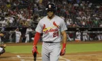 Tommy Pham outfielder for the Saint Louis Cardinals at Chase Field in Phoenix Arizona USA June 28^2017.